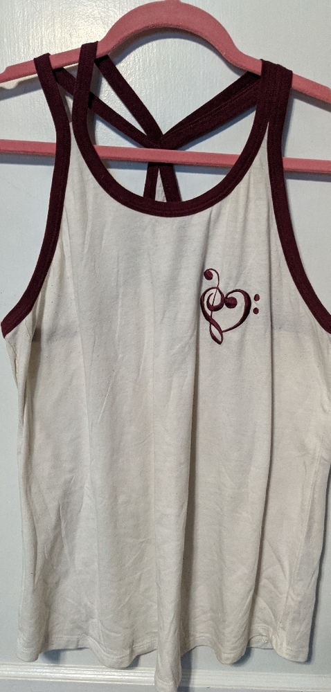 ✨BUNDLE 3+ tanks for $5 each!! Music note tank top